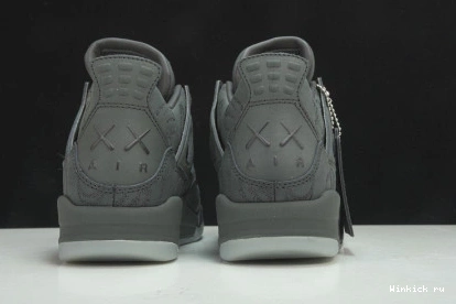Jordan Black 4 Retro Kaws 1002
